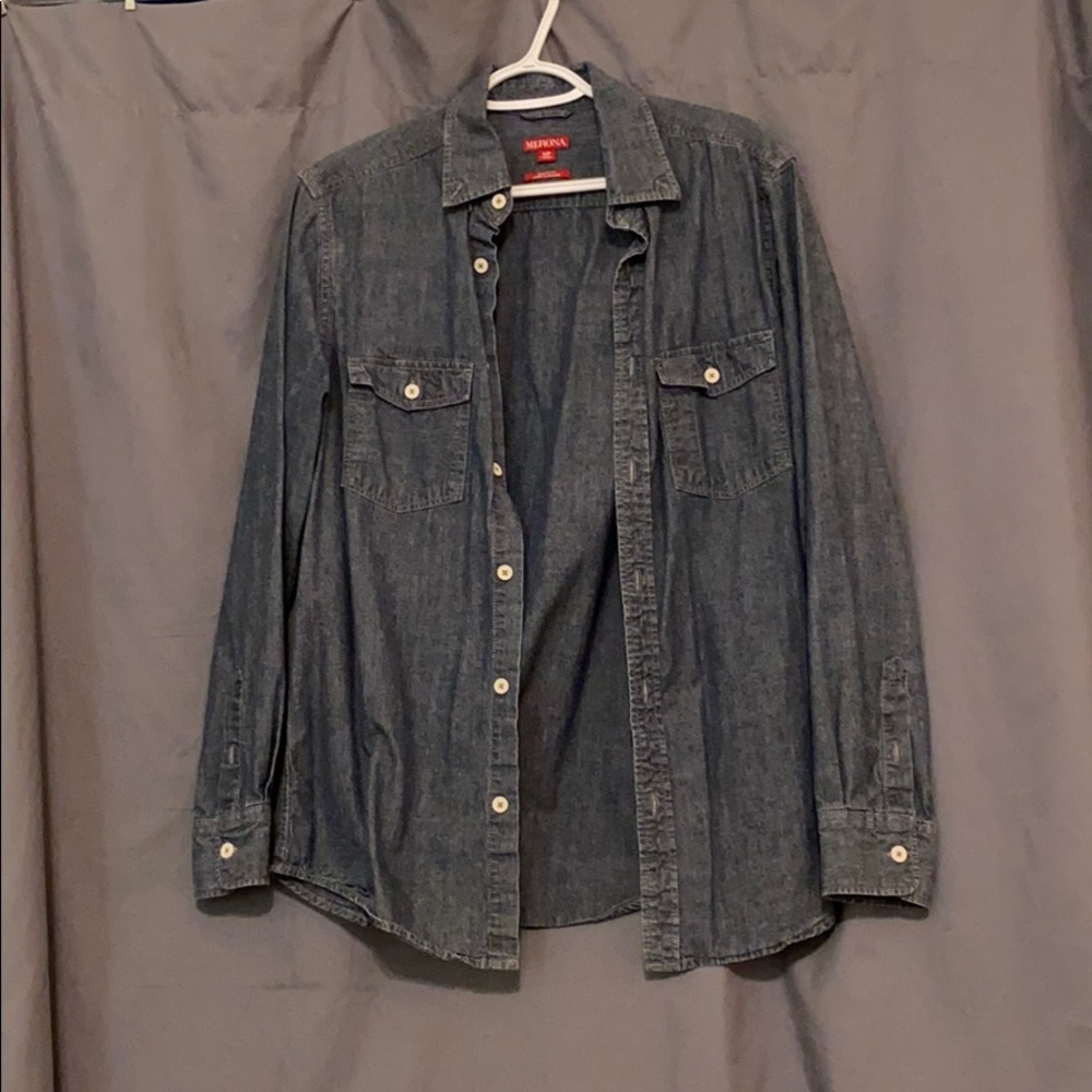 Chambray Button Down Shirt